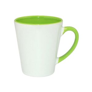 Taza Latte Verde Claro 12oz